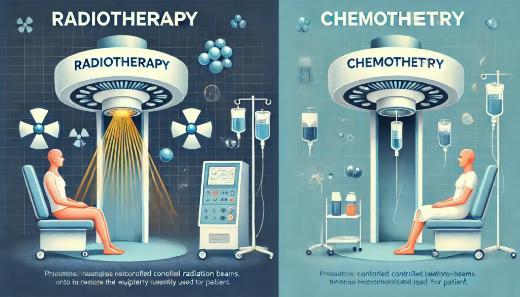 perbedaan radioterapi dan kemoterapi